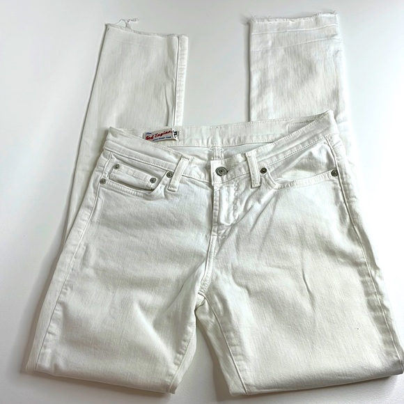 Red Engine Denim - Red Engine Cayenne White mid rise jeans size 28